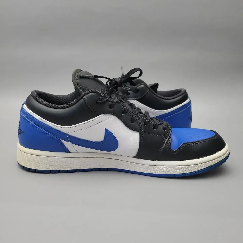 Size 10.5 - Air Jordan 1 Low Alternate Royal Toe Mens Shoes
